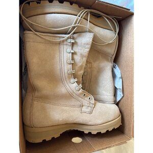 Belleville Mens C320 Ultra Light Assault Boots Size 6 Wide Coyote Suede Vibram S